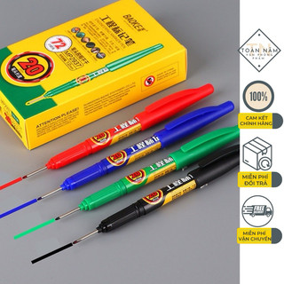 Bút lông đánh dấu ngòi dài 2cm-3cm Baoke MP2935, MP2937 khô nhanh, kháng nước dùng cho làm mộc, kim khí, xây dựng