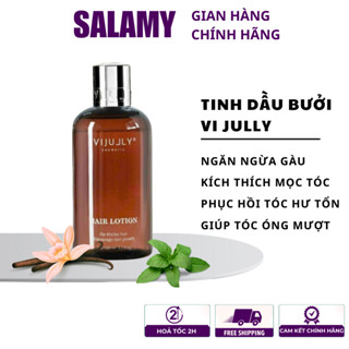 Tinh Dầu Bưởi Vi Jully 150ml Hair Lotion [GIẢM RỤNG 100%] ViJully Chính Hãng - Kích Mọc Tóc - Dưỡng - Salamy