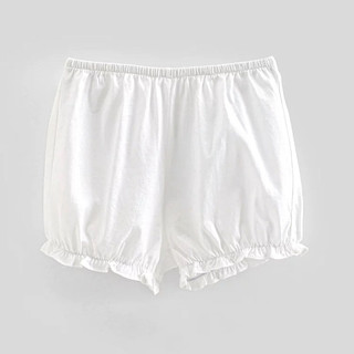 Quần đùi bí bảo hộ nữ quần mặc trong váy bo chun xinh xắn vải cotton lụa mát lạnh