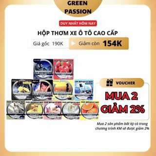 [HOT NEW] Sáp Thơm Xe Ô Tô Cao Cấp Air Spencer Made In Japan 100% Original Với 11 Hương Thơm