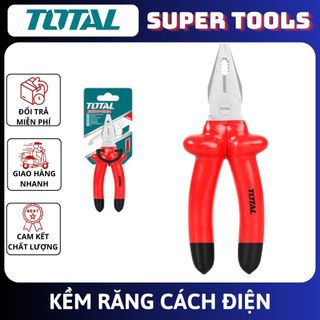 Đồ nghề total kềm răng cách điện 7”/180mm & 8”/200mm thtip171 - thtip181