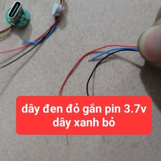 mạch sạc pin 3.7v /0.5A chân sạc type-c