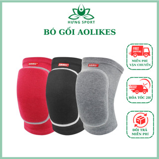Bộ 2 Bó Gối AOLIKES Tập Gym Co Giãn 4 Chiều, Xỏ Gối Bảo Vệ Khớp Gối Với Lớp Đệm Mềm Mại Hiệu Quả