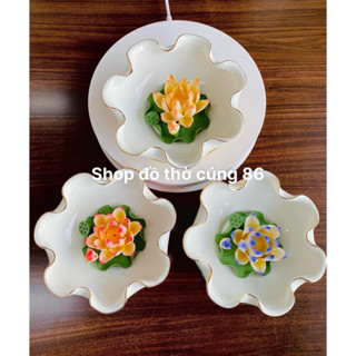 Bát Sen Thả Hoa Vân Đá Minh Đường Tụ Thuỷ Mẫu Mới Nhất2024