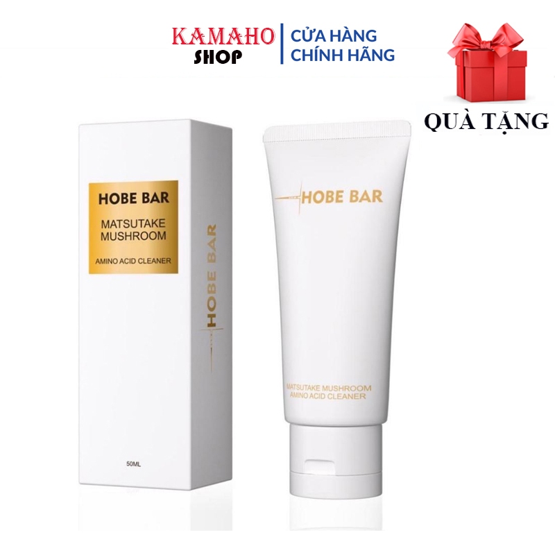Sữa rửa mặt HOBEBAR giảm mụn, giảm dầu, làm sạch chuyên sâu và trắng sáng cho mọi loại da - 50ml