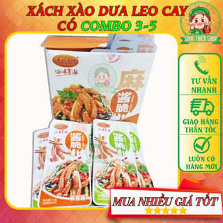 Xách Bò Xào Dưa Leo Cay Tứ Xuyên Tẩm Vị Ăn Liền (Có COMBO 5 GÓI) ⭐Song.Thien.Shop✅