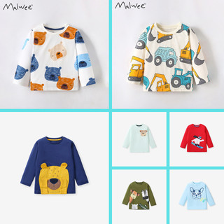 BST Áo thun họa tiết mùa đông cho bé, bé trai chất liệu ấm áp cho bé từ 2-7 tuổi P2 - TOPZKIDS
