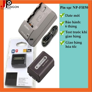 PIN SẠC MÁY ẢNH THAY THẾ CHO SONY NP-FH50
