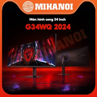 Màn hình cong 34 inch G34WQ 2024 /Gaming Redmi 30 Inch 200Hz 1800R Nội địa