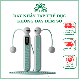 Dây nhảy tập thể dục không dây đếm calo kèm quả giảm cân chuyên nghiệp rèn luyện thể lực