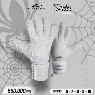 Găng tay thủ môn eepro spider chính hãng - bao tay thủ môn có xương tháo lắp ,siêu dính
