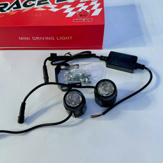 Bộ đèn trợ sáng bi cầu mini chính hãng Race Boy cao cấp tụ nhôm cos pha