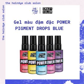 Gel màu đậm đặc Pigment Drops của Crazy Color