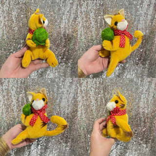 Gấu Bông Len Đan Móc