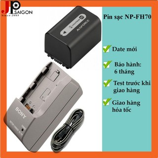 PIN SẠC THAY THẾ CHO MÁY ẢNH SONY NP-FH70