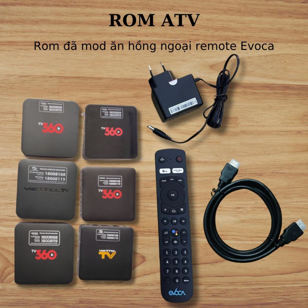 Androi tv box viettell cũ , cài rom ATV ngoài , tivi box viettel 360 xem tivi giải trí ram 2/8 | BigBuy360 - bigbuy360.vn