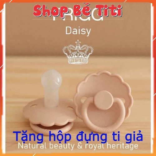 Ti Giả BIBS Đan Mạch Nhập Khẩu Chính Hãng An Toàn Cho Bé Kèm hộp đựng Shop Bé TiTi