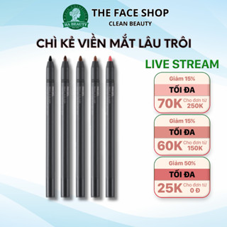  Chì kẻ viền mắt mềm mại lâu trôi The Face Shop fmgt INK GEL PENCIL EYELINER 0.5g 