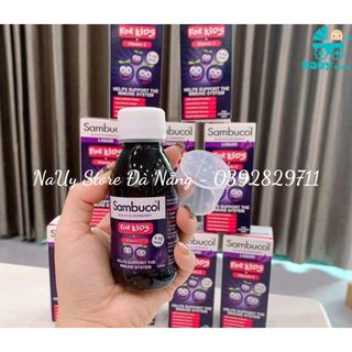Siro Sambucol Kid tăng đề kháng cho bé xuất xứ Anh 120ml