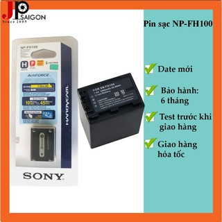 Pin thay thế pin máy ảnh sony np-fh100