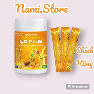 Sữa Non Nghệ vàng IGG PLUs ( combo 3 hộp +tặng ly lắc)
