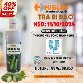Trà bí đao hisun làm trà trái cây, trà bí đao chai 1000ml