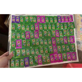 Vỉ rút thưởng 90 kẹo nổ, 90 tem và 30 k xiền