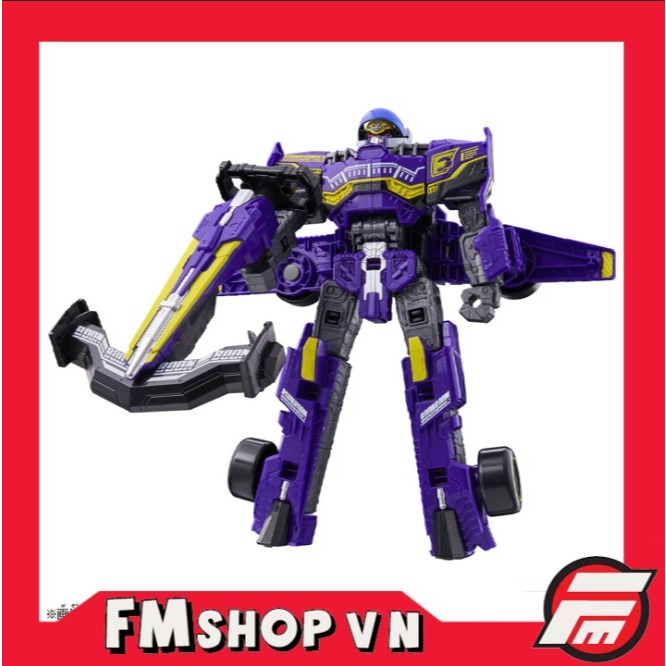 MÔ HÌNH LẮP RÁP ROBOT SUPER SENTAI BAKUAGE SENTAI BOONBOOMGER DX BOONBOOMGER BYUNBYUM MACH ROBO