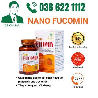 Nano Fucomin Học Viện Quân Y,  Tăng cường miễn dịch, giảm tác dụng phụ của hóa trị xạ trị