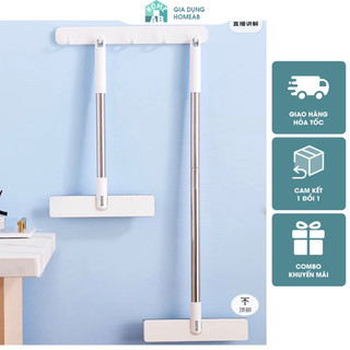 Chổi lau ECOCO mặt bông đa năng lau cửa kính, lau sàn nhà, sofa, thảm tiện lợi| Chổi lau đa năng Giadung_homeab