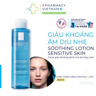 Toner LA ROCHE-POSAY Soothing Lotion Sensitive Skin Cân Bằng Da Nhạy Cảm 200ml