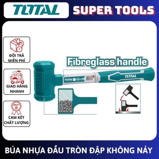Đồ nghề total búa nhựa đầu tròn đập không nảy tht79021