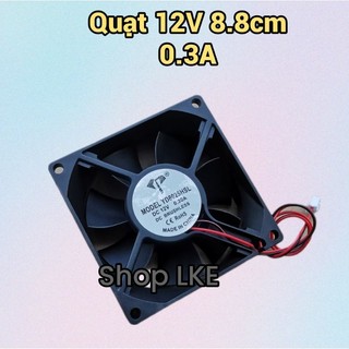 1 Cái quạt tản nhiệt 8x8cm 12V tốc độ cao