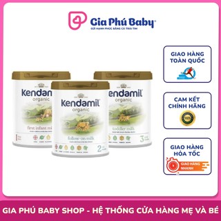 Sữa kendamil sữa bột công thức số 1,2,3 hộp 800g tem mác đầy đủ