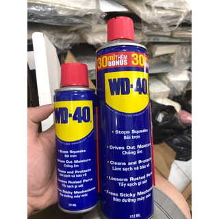 WD-40 Chai Lớn ( 412ml ) Dầu Chống Rỉ Bảo Dưỡng Đa Năng Số 1 Của Mỹ Hàng Chính Hãng