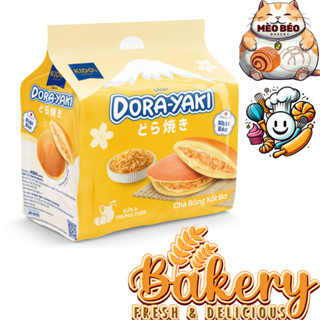 Bánh Dora - Yaki Vị Chà Bông Xốt Bơ - Bánh Mì Tươi KiDo - Dorayaki - Bánh Rán Doremon 5 cái