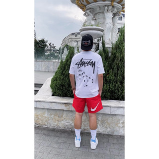 Áo thun nam nữ cộc tay stussy xúc sắc siêu hot