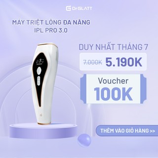 Máy Triệt Lông Vĩnh Viễn Băng Lạnh Đa Năng Trẻ Hoá Da DR GLATT IPL Pro 3.0