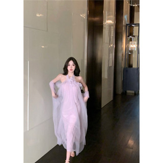 Váy voan tím tiểu thư 💮 ZhangBoZhi