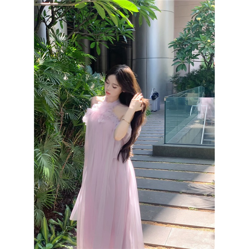 Váy voan tím tiểu thư 💮 ZhangBoZhi