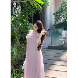 Váy voan tím tiểu thư 💮 ZhangBoZhi