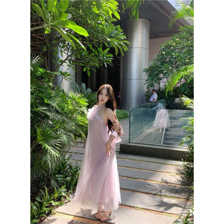 Váy voan tím tiểu thư 💮 ZhangBoZhi