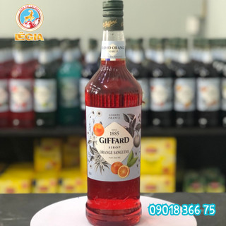 SIRO GIFFARD CAM ĐỎ 1L - GIFFARD BLOOD ORANGE SYRUP