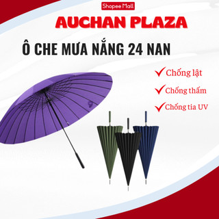 Ô dù 24 nan che nắng mưa, ô nhiều màu sắc, dù rộng, gấp gọn