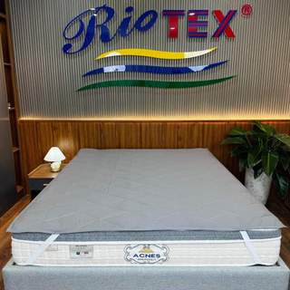 Tấm lót bảo vệ nệm riotex màu xám kate - kt:1m/ 1.2m/ 1.4m/ 1.6m/ 1.8m/ 2.2m