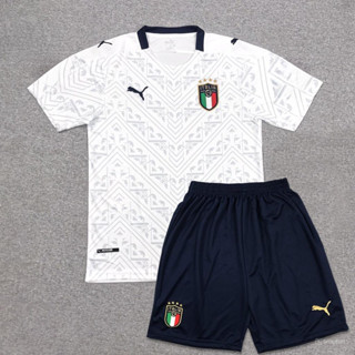 [ in lẻ ,đội ] Bộ quần áo thể thao bóng thể thao đá nam nữ đội tuyển Ý Italia mới nhất - Puma full logo thêu