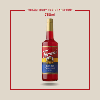 Syrup Bưởi Hồng Torani Ruby Red Grapefruit  750ml