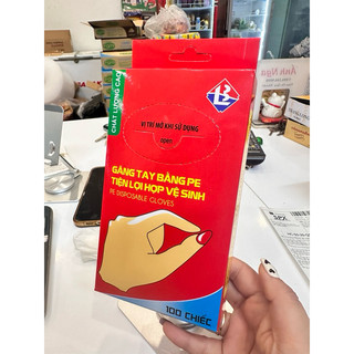 Combo 180 hộp găng tay nilong hộp 100 chiếc