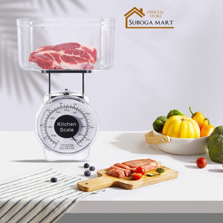 Cân đồng hồ cơ mini 1kg,cân nhà bếp mini hàng nhật bản kèm đĩa cân