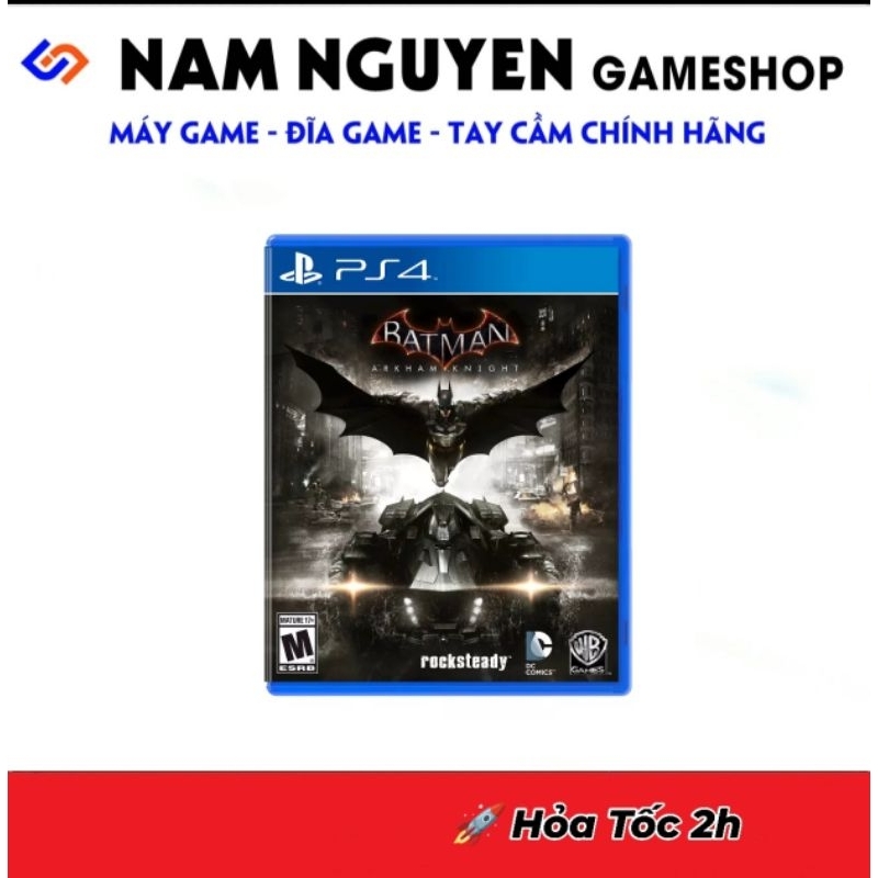 Đĩa Game PS4 | Batman Arkham Knight